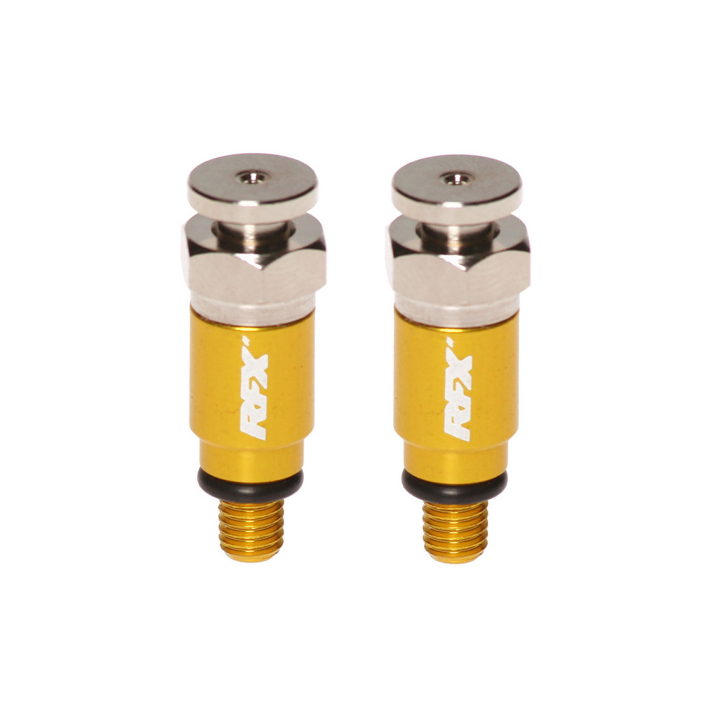 Purgeurs de fourche RFX Pro M5x0,8 (Jaune) Kayaba/Showa