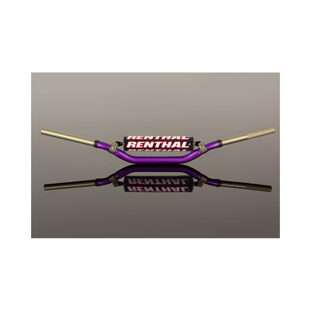 Guidon RENTHAL Twinwall 996 Villopoto/Stewart Handlebar