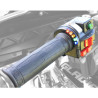 Poignées chauffantes quad KOSO Ø22mm + pouce chauffant pour la gâchette