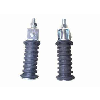 BIHR Standard Classic Motorcycle Footrest with Screws - Ø10mm