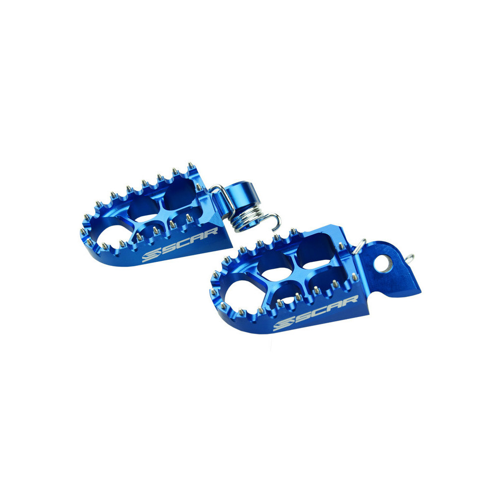SCAR Evo footrest, blue