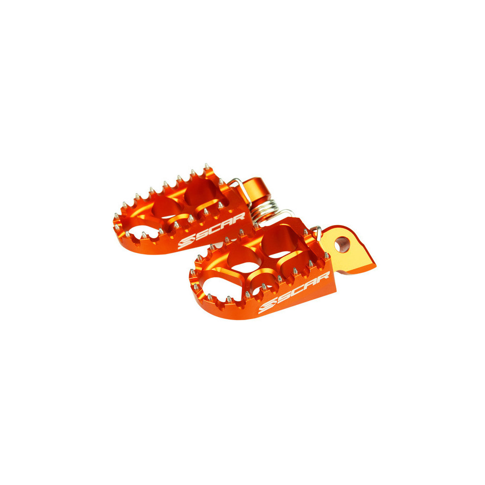 SCAR Evo orange footrest