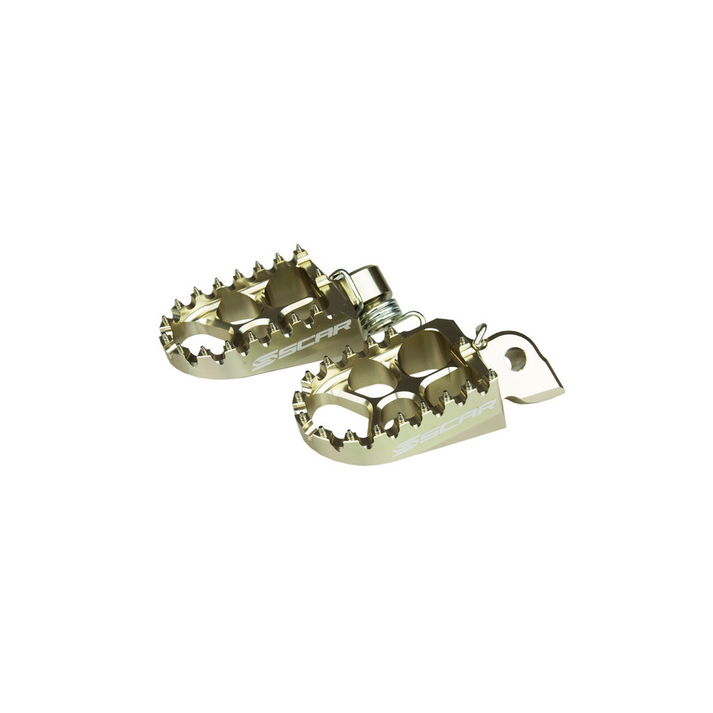 SCAR Evo titanium footrest