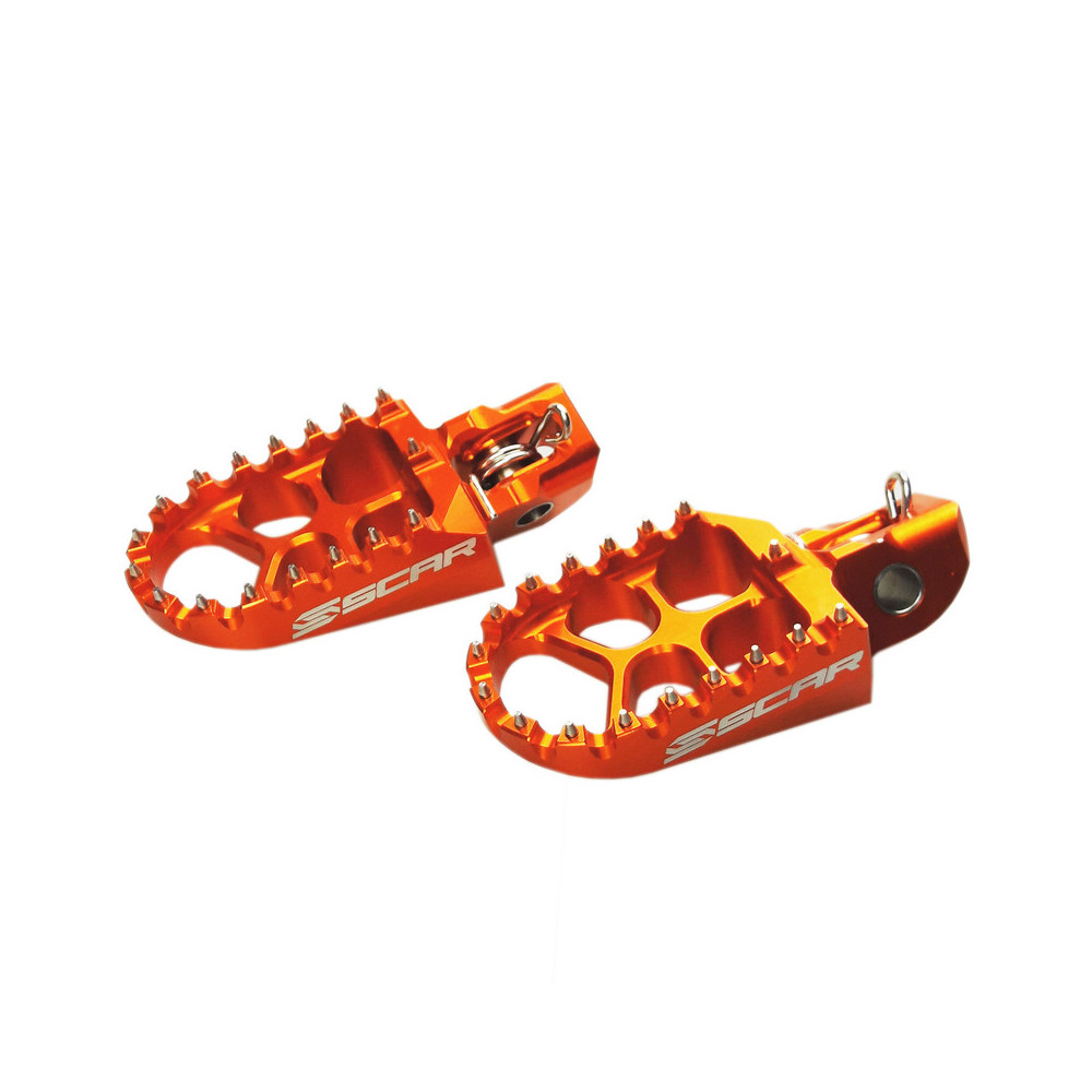 Repose-pieds SCAR Evo orange