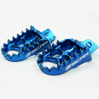SCAR Evo footrest, blue