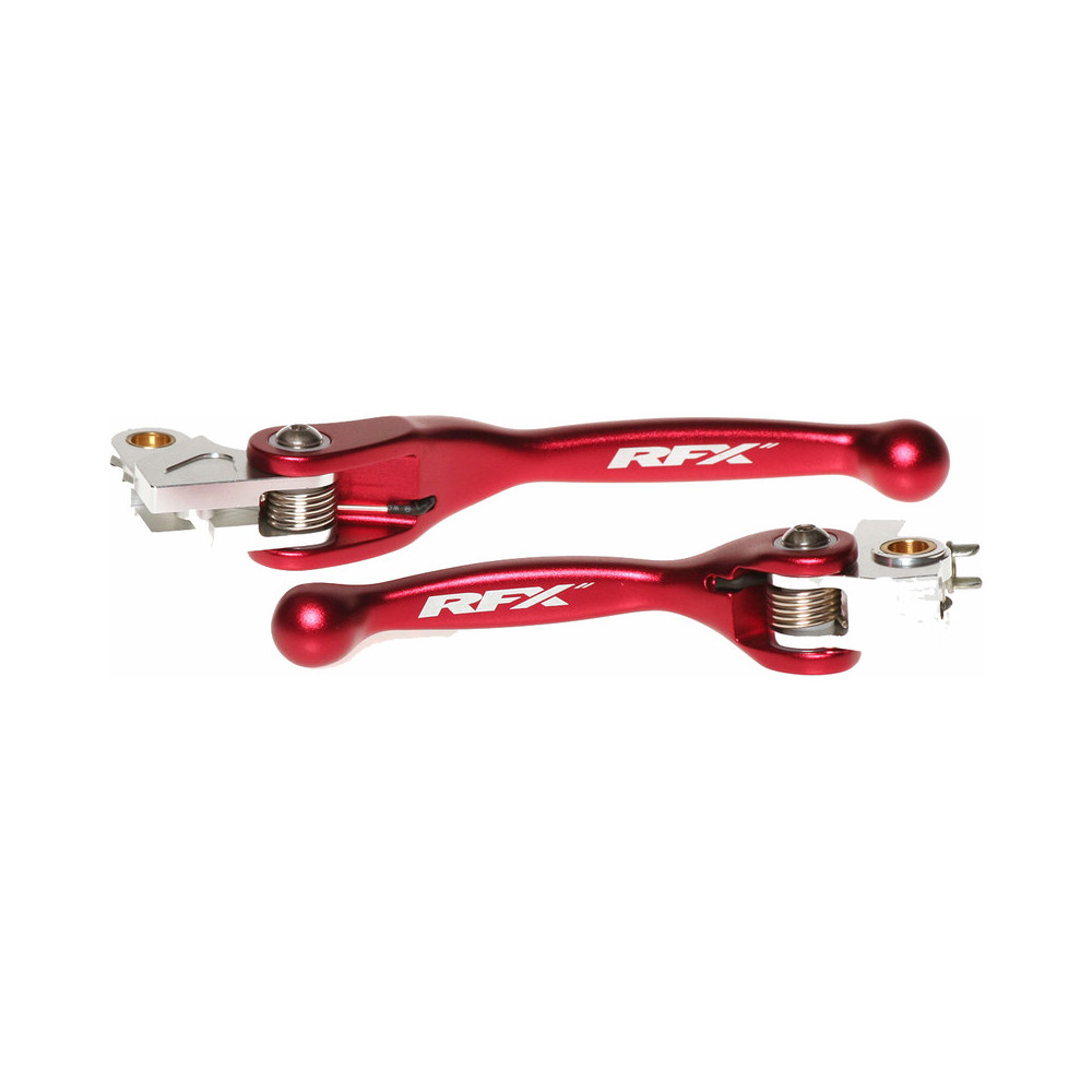 Ensemble de leviers flexibles forgés RFX Race (Rouge)