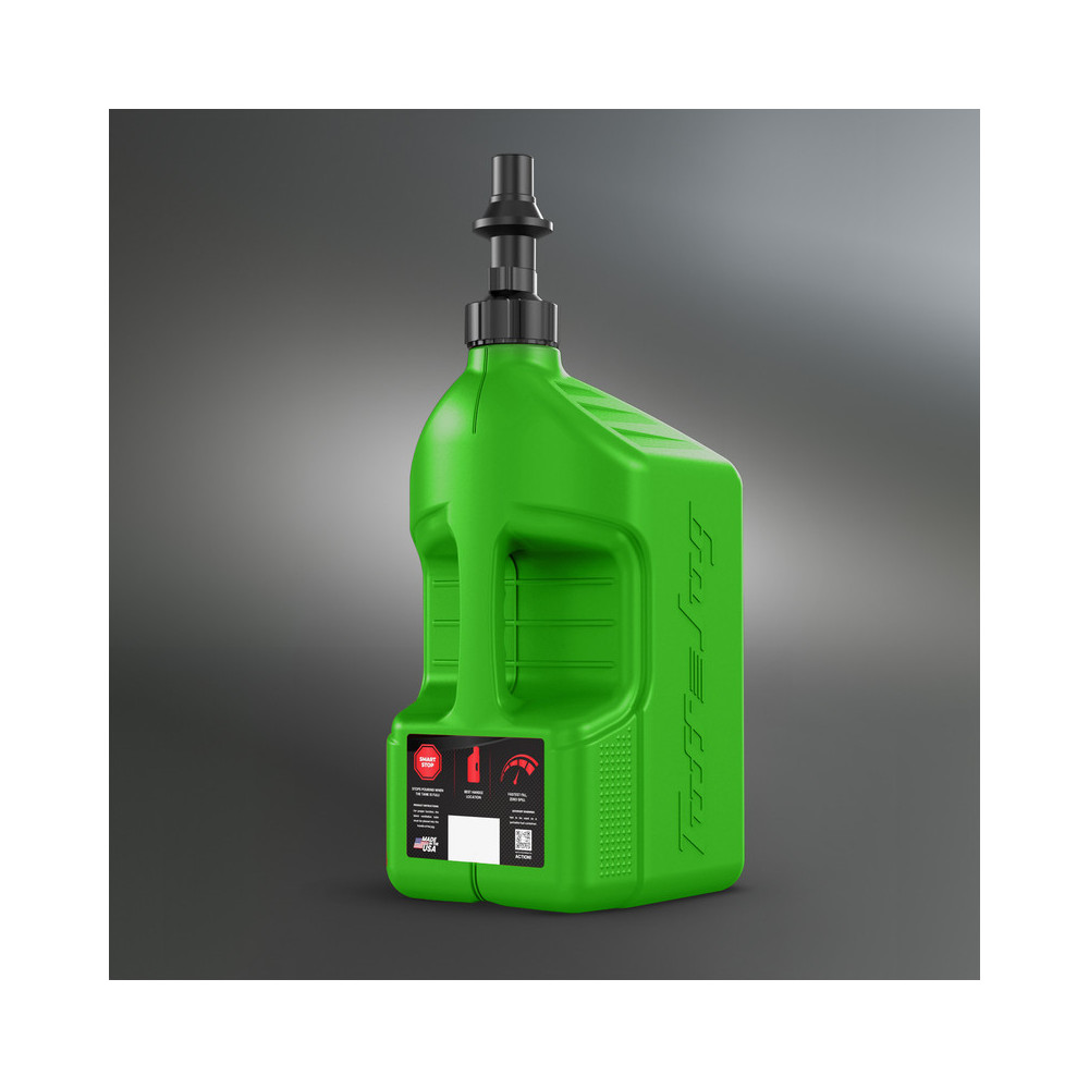 Bidon d'essence TUFF JUG vert avec bouchon Ripper 5G/20L