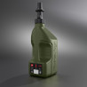 TUFF JUG forest green fuel can with Ripper cap 2.5G/10L
