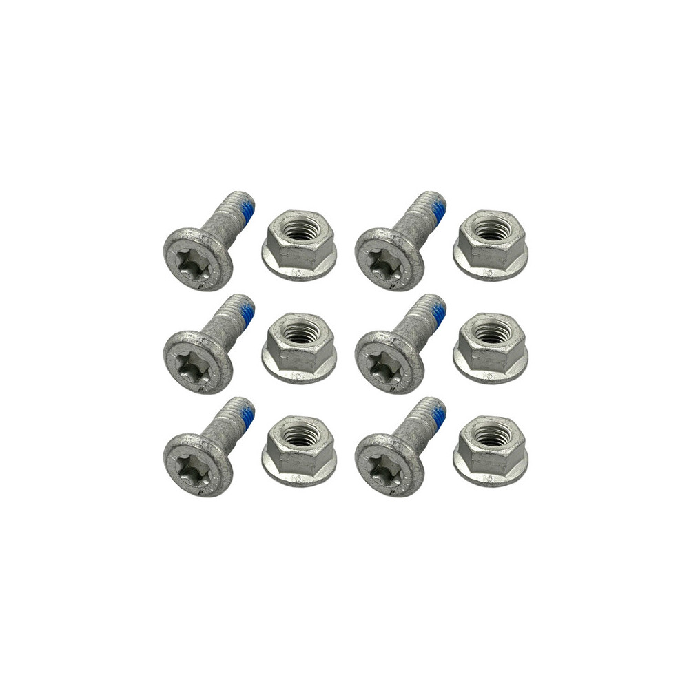 Kit visserie de couronne RFX Race M8 x 25mm - 6 pièces