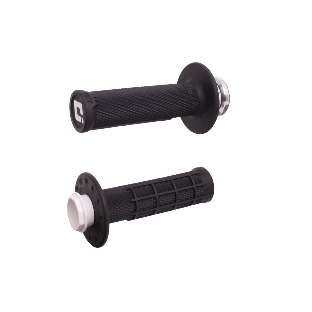 Revêtements ODI Micro-X Lock-On semi-gaufré - noir/argent
