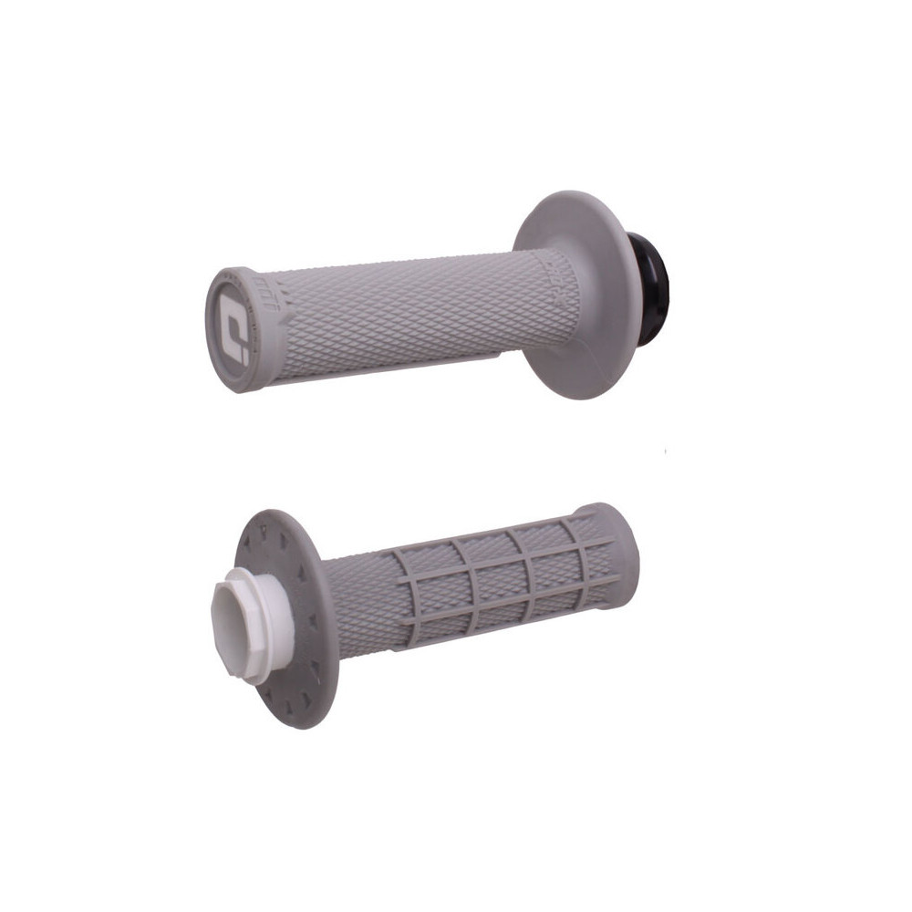 Revêtements ODI Micro-X Lock-On semi-gaufré - gris/argent