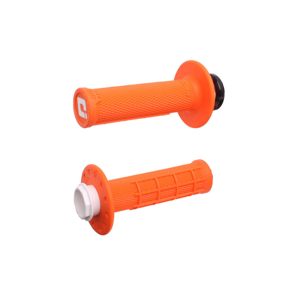 Revêtements ODI Micro-X Lock-On semi-gaufré - orange/noir