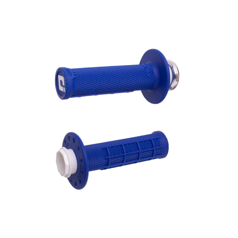Revêtements ODI Micro-X Lock-On semi-gaufré - bleu/noir