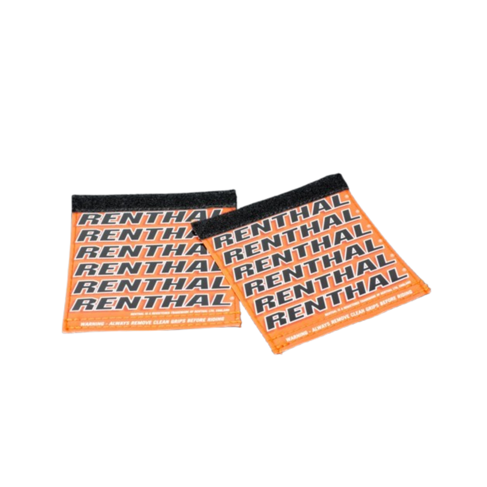 Protège-poignées RENTHAL Clean Grips - orange/noir