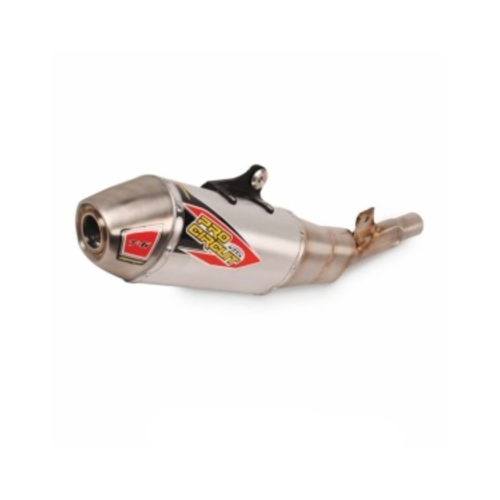 Silencieux PRO CIRCUIT T-6 inox/casquette inox