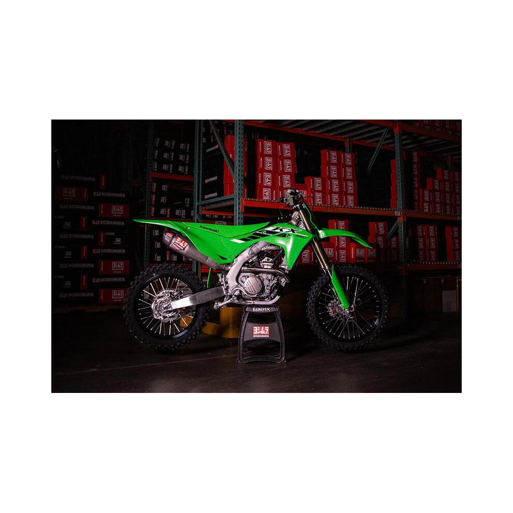 Ligne complète YOSHIMURA RS-12 Signature Series inox/casquette carbone