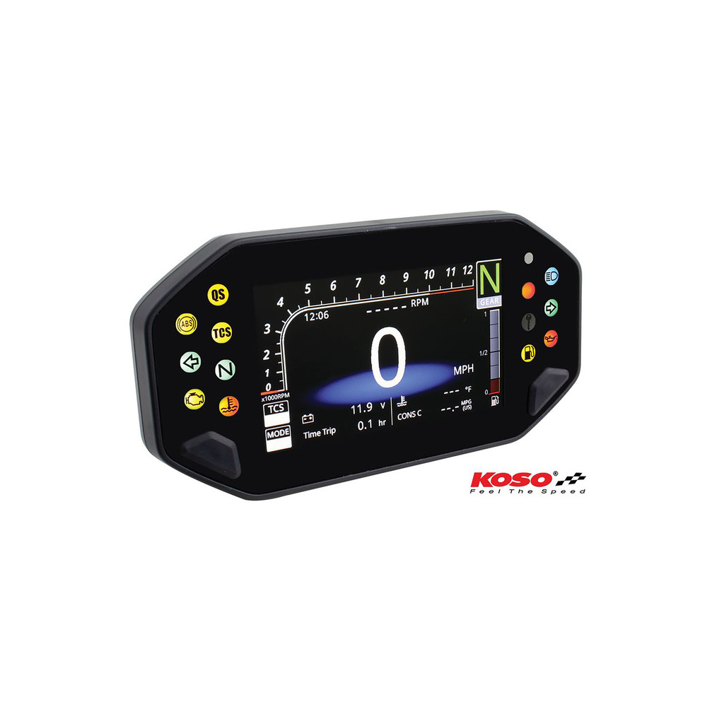 KOSO Digital Multifunction Cockpit, RX-4, MT-07/09, XSR 700/900