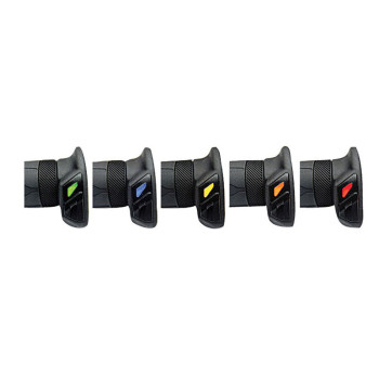 KOSO Hot Grips Open End F. 24,5 Mm Handle Bars, 5 Level