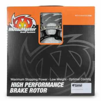 Freinage complet frein avant MOTOMASTER 320mm SUPERMOTO RACING FLAMME