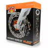 Freinage complet frein avant MOTOMASTER 320mm SUPERMOTO RACING FLAMME