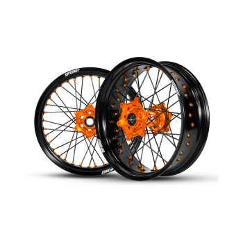 SUPERMOT WHEEL KIT KTM HUSQVARNA GASGAS 17*3.5 and 17*5