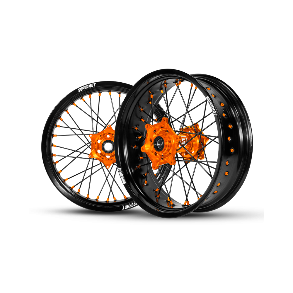 SUPERMOT WHEEL KIT KTM HUSQVARNA GASGAS 17*3.5 and 17*5
