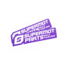 2 Stickers SUPERMOT PARTS VIOLET