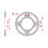 Couronne AFAM acier standard 47103 - 420