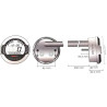 D64 DL-03S (black) speedometer + tachometer +indicator lights (display LCD)