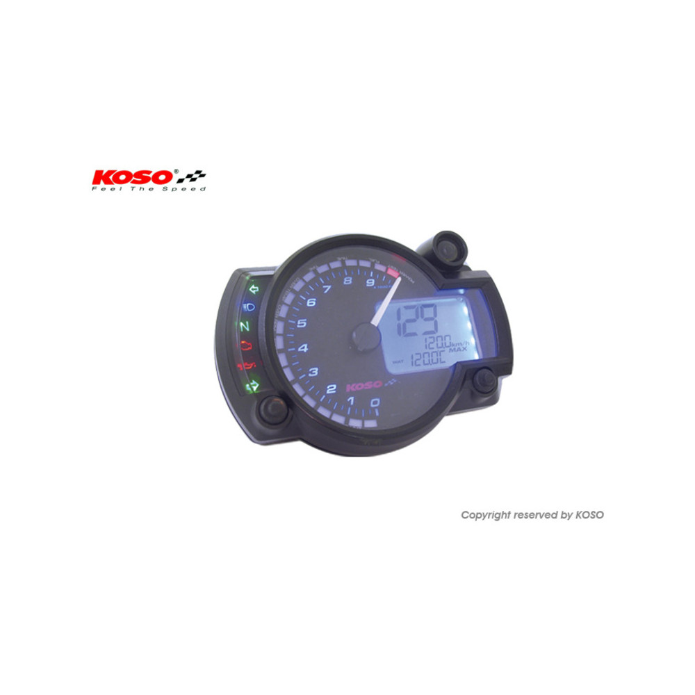 Compteur digital mutlifonctions KOSO RX2N+ GP Style universel