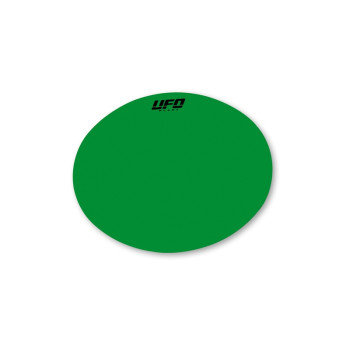 Green oval UFO adhesive board