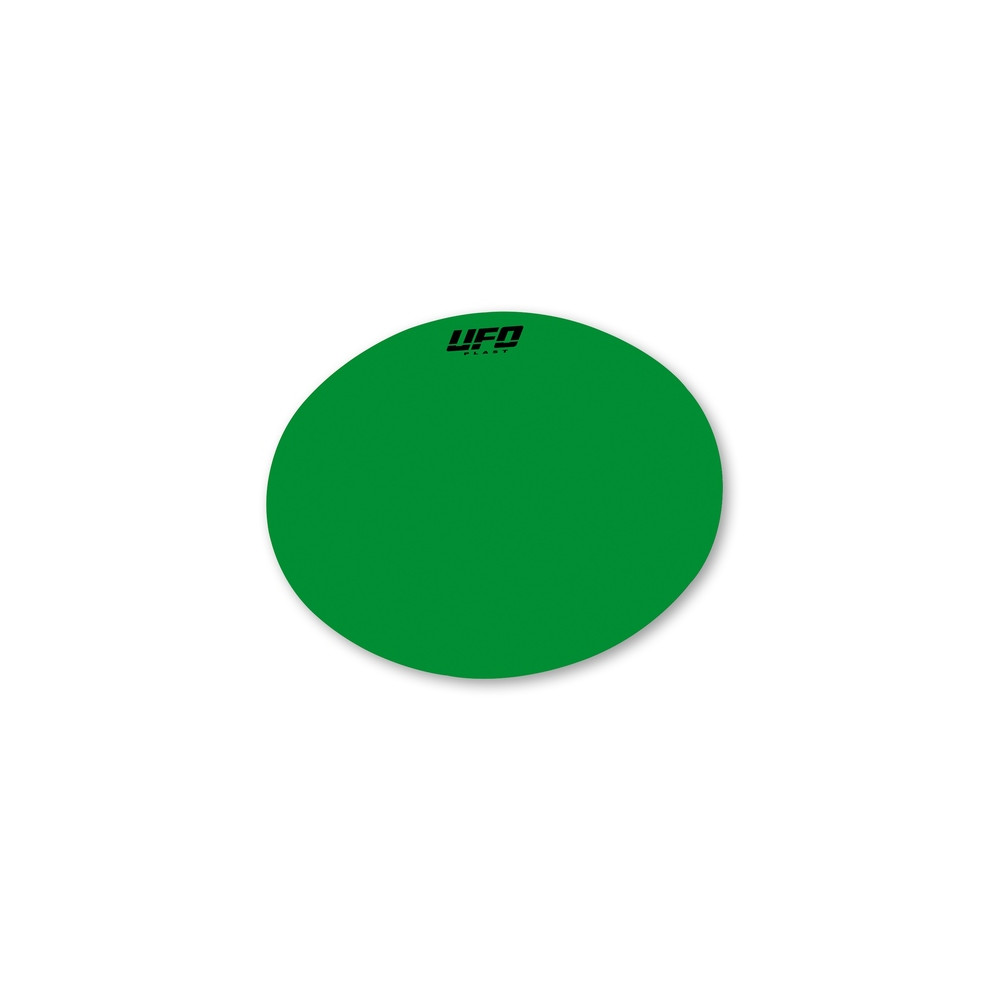 Planche adhésive ovale UFO vert