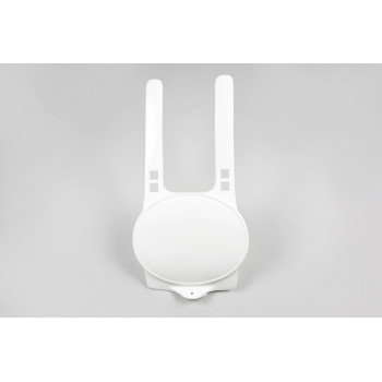 White KTM UFO front license plate