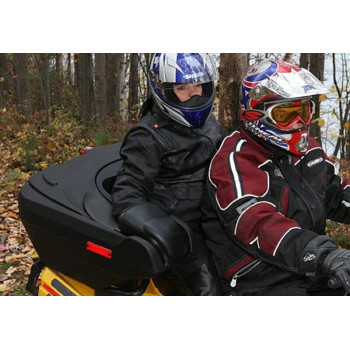 Coffre arrière ART Touring quad noir 125L