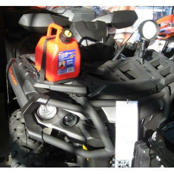 Can-Am 5L red quick-release ART rack fuel can