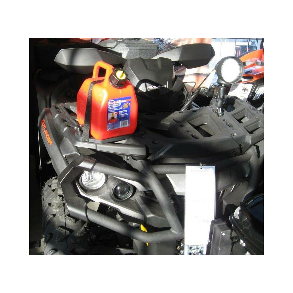 Can-Am 5L red quick-release ART rack fuel can