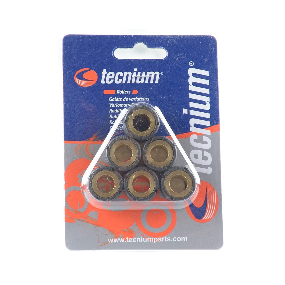 Jeu de galets TECNIUM 20x12mm 9gr - 6 pièces
