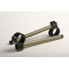 Guidons bracelet RENTHAL Original Ø53mm hauteur +0mm déport +40mm/7° noir