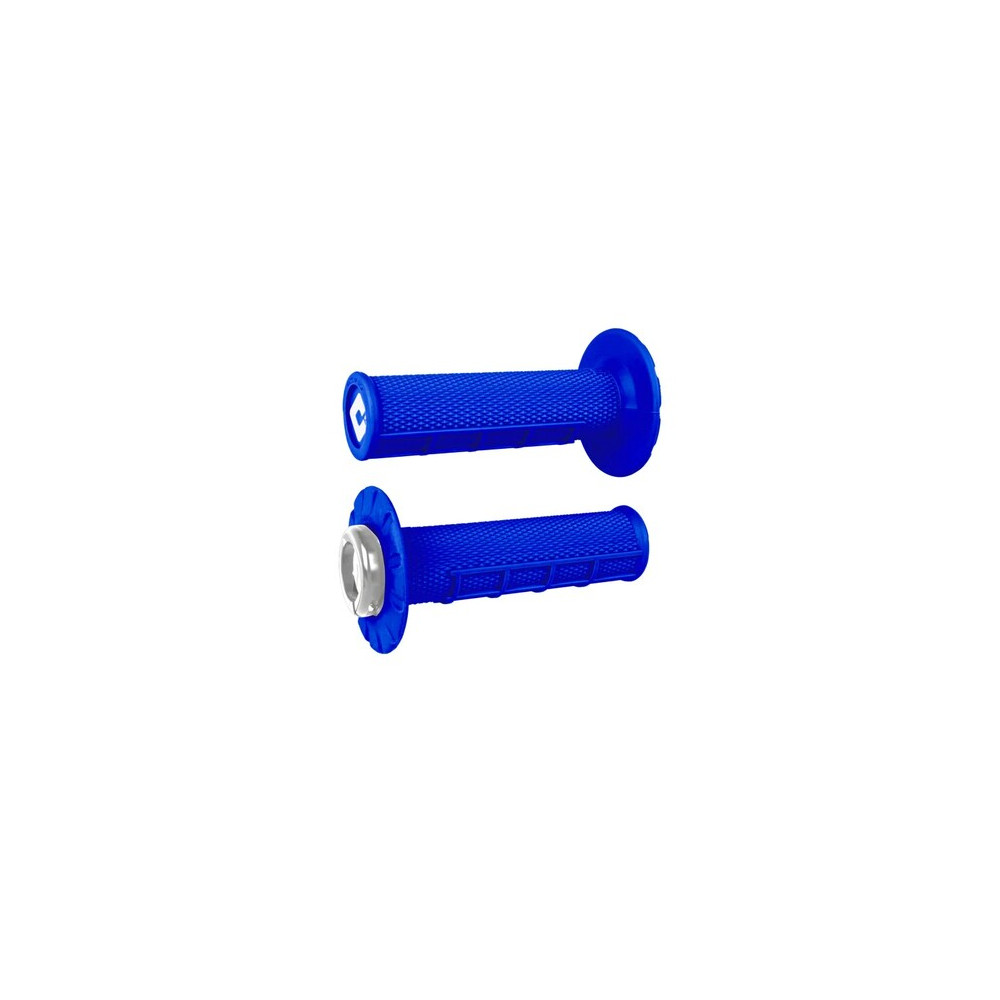 Rêvetements ODI ATV v2.1 Lock-On semi-gaufré - bleu/noir