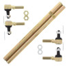 Kit rotules de direction et axes ALL BALLS Ø12mm