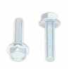 Vis à bride BOLT tête hexagonale 10mm M6x1x25mm 10 pièces