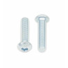 Vis tête bombée épaisse BOLT M6x1x25mm 10 pièces