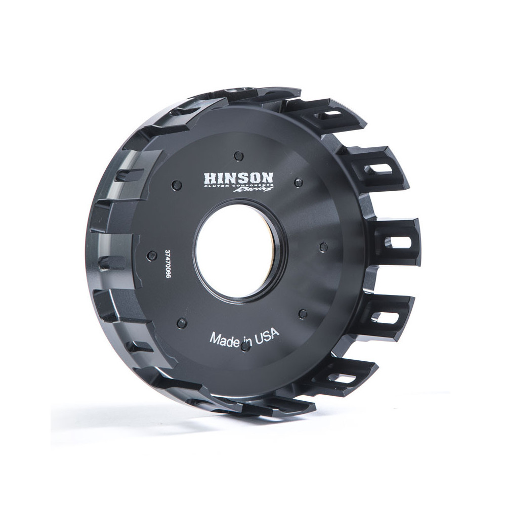 Cloche d'embrayage HINSON Billetproof® aluminium avec amortisseurs de couple - Kawasaki KX450