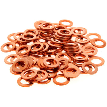 Rondelles cuivre BIHR 10x16x1,5mm 100 pièces