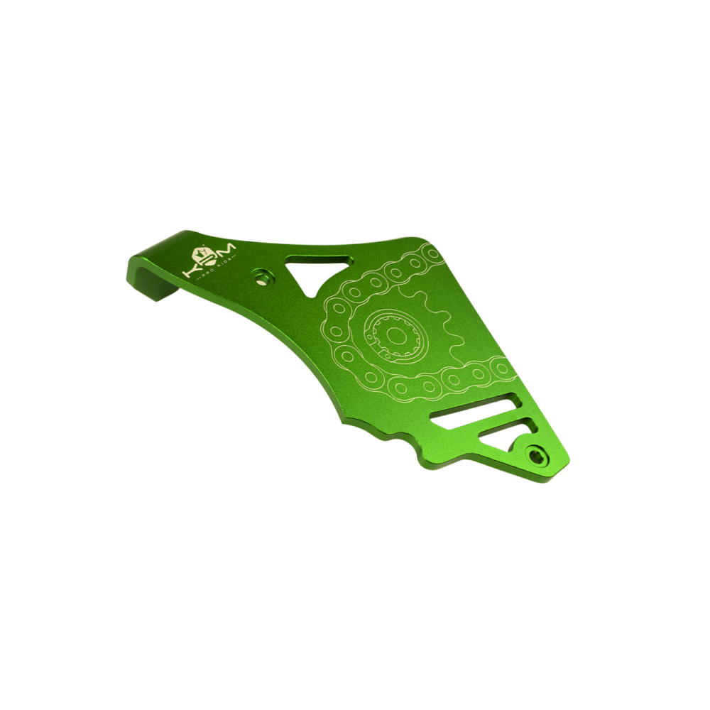 KRM AM6/MINA sprocket cover, link stop I SUPERMOT PARTS