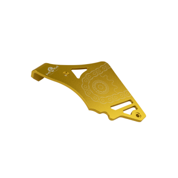 KRM AM6/MINA sprocket cover, link stop I SUPERMOT PARTS