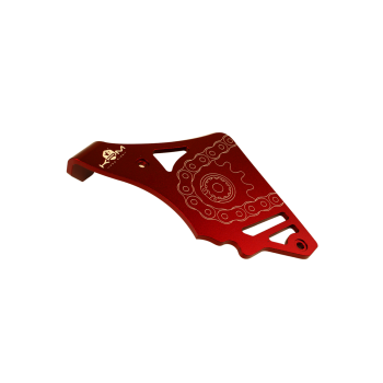 KRM AM6/MINA sprocket cover, link stop I SUPERMOT PARTS