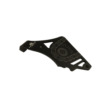 KRM AM6/MINA sprocket cover, link stop I SUPERMOT PARTS