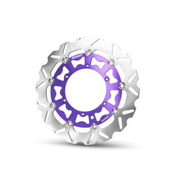 320mm SUPERMOT Purple Brake Disc I SUPERMOT PARTS