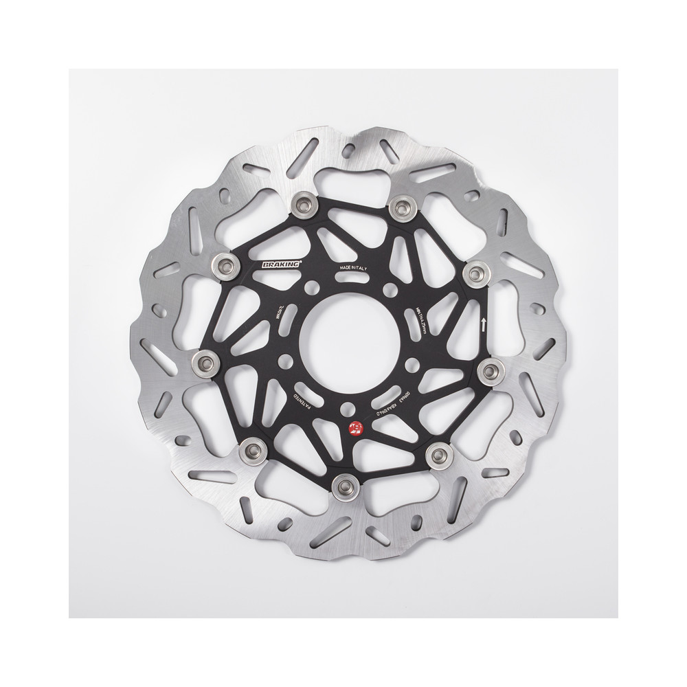 Disque de frein BRAKING SK2 Wave flottant - WK067L